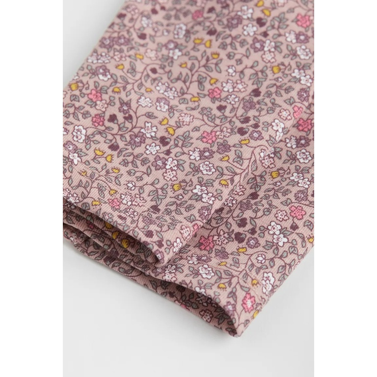 Set quần áo mèo hồng hoa trắng HM H&M _hàng chính hãng authentic