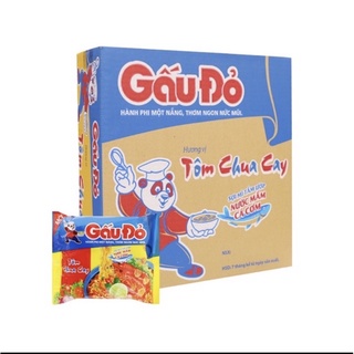 Mì tôm gấu đỏ gà sợi phở / thùng 30 gói