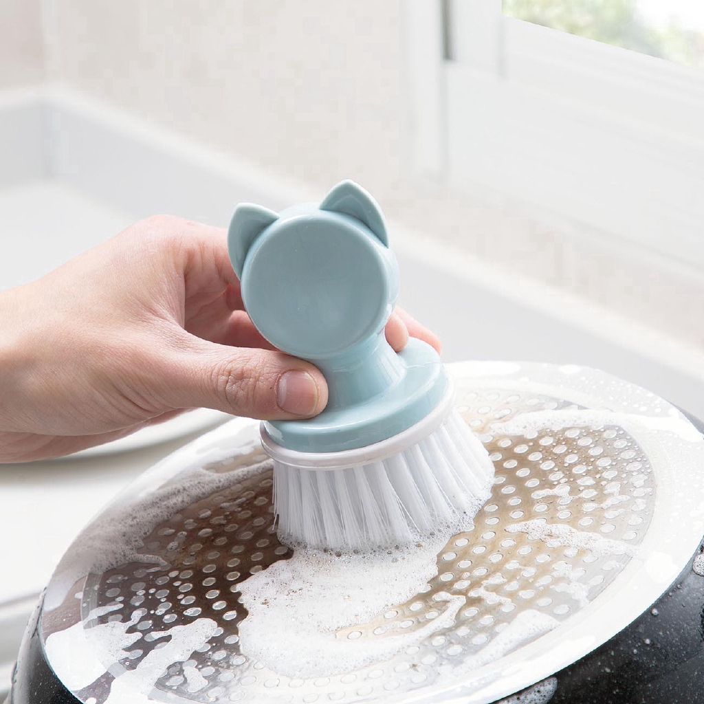 Bàn Chải Làm Sạch JUJIAJIA Kiểu Dáng Hoạt Hình Dành Cho Nhà Bếp