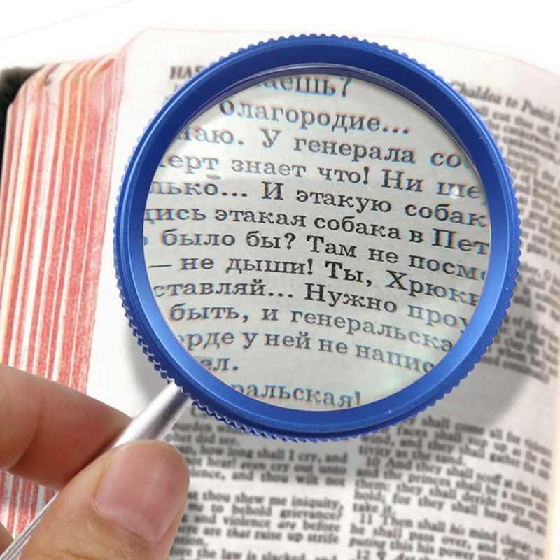 Kính Lúp Đọc Sách Phóng Đại 35x Cầm Tay Phong Cách Cổ Điển Cho Bé