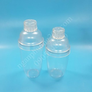 Bình lắc shaker 700ml có vạch chia in mờ