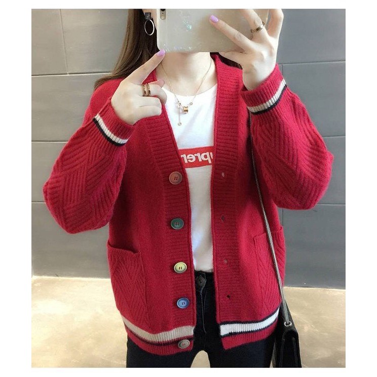 [Siêu rẻ] Áo len nữ hàng Quảng Châu cao cấp V0094