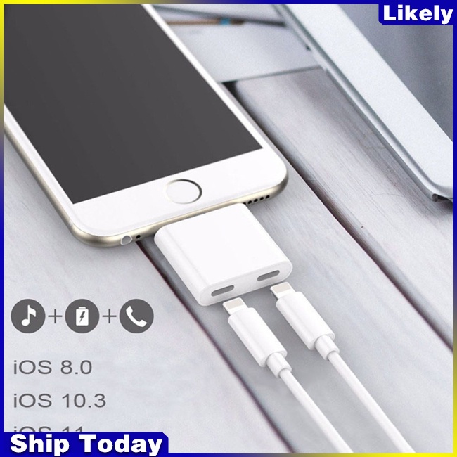 Bộ Chuyển Đổi Âm Thanh Tai Nghe 8 Pin Chuyên Dụng Cho iPhone 7 7 PLUS 8 PLUS