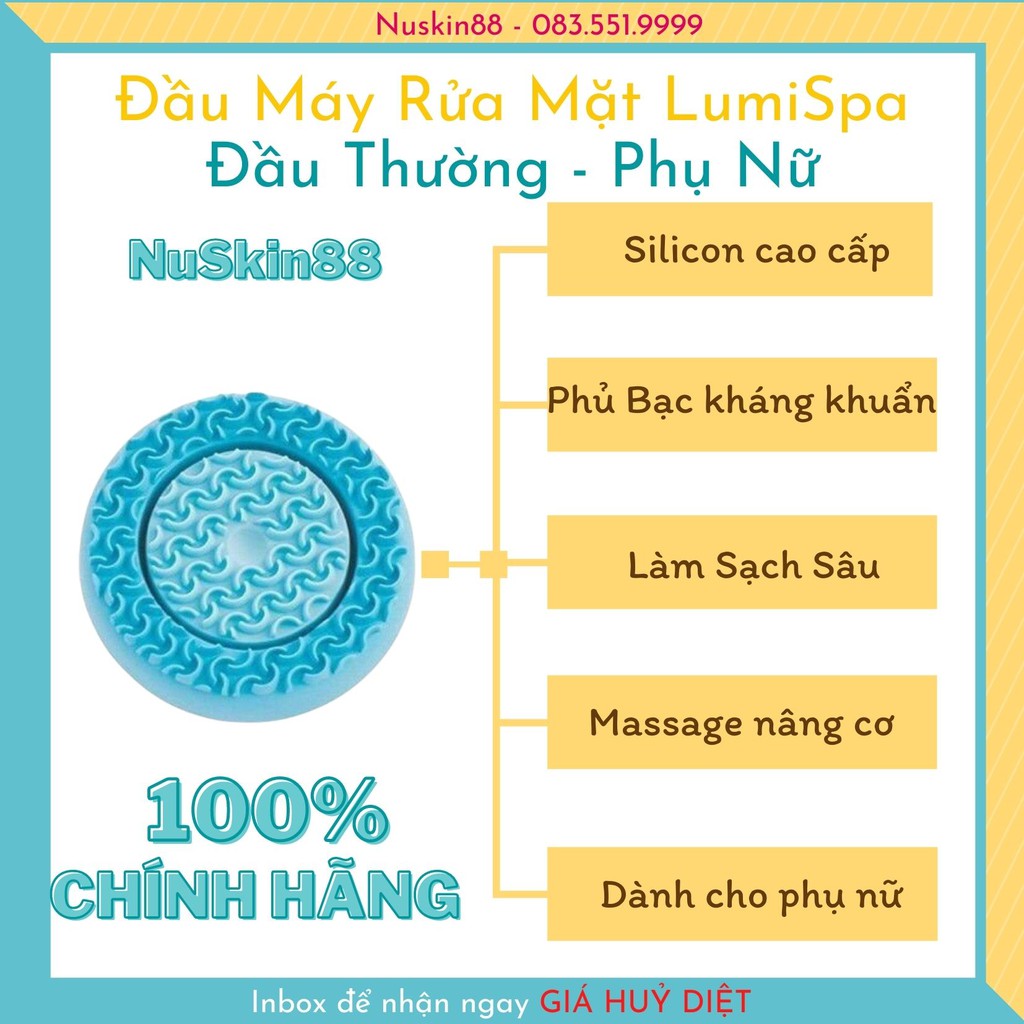 [INBOX NHẬN GIÁ SỈ] Đầu máy rửa mặt Lumispa Nuskin NuSkin 88 | BigBuy360 - bigbuy360.vn