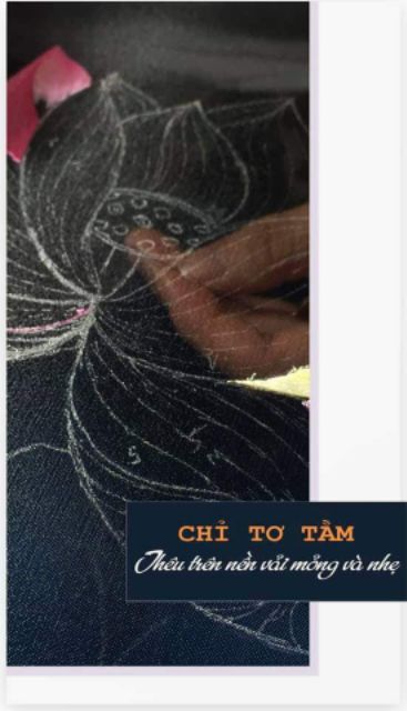 400 - 800g chỉ tơ bóng 100 màu