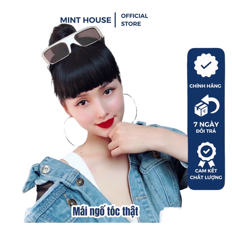 Mái ngố mái dày tóc thật