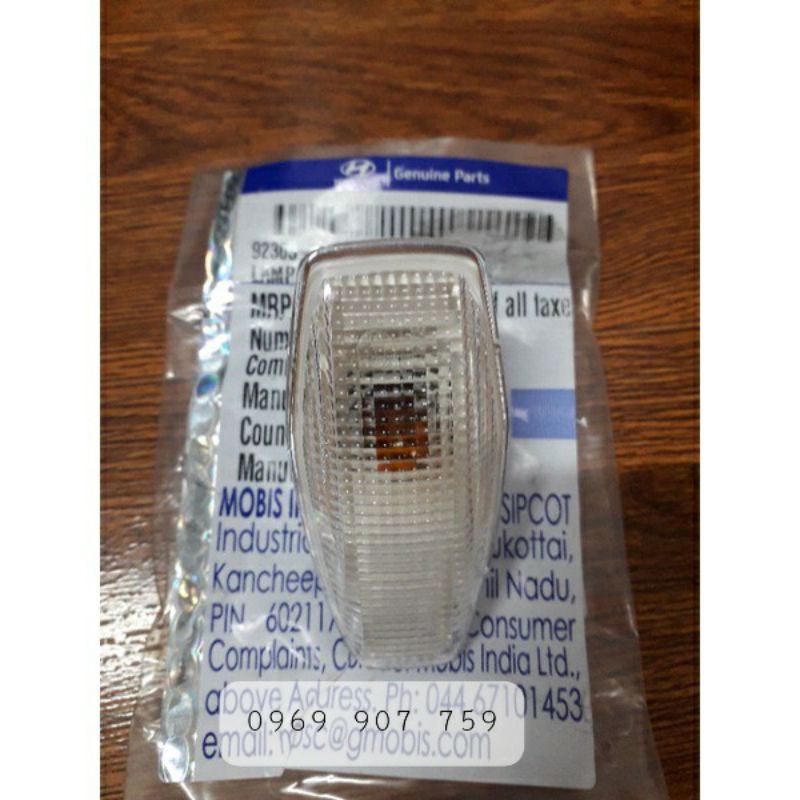 ĐÈN XI NHAN TAI XE  I10 GRAND XỊN CHÍNH HÃNG