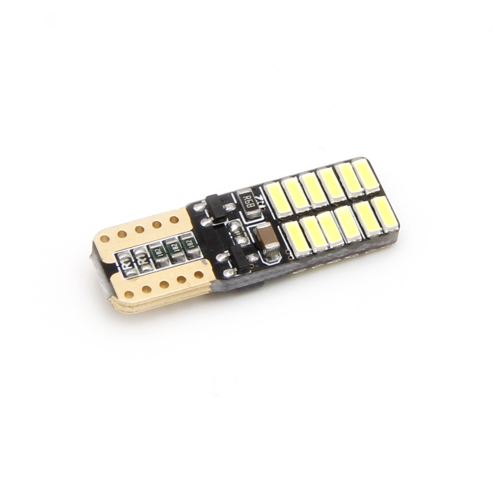Đèn LED Tín Hiệu Đuôi Xe DC 12V T10 4014 SMD 24 LED