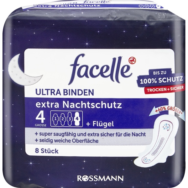 Băng vệ sinh Facelle, 8-16 miếng/bịch, Nội địa  Đức
