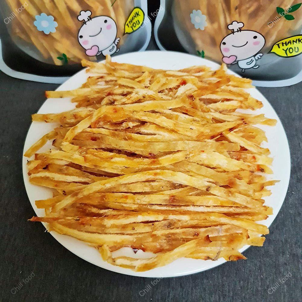 Khô Cá Thiều Que Sấy Gia Vị Chillfood (Loại Ngon) Túi 200g, Cá Thiều Que Ăn Liền, Ăn Vặt Ngon Rẻ | BigBuy360 - bigbuy360.vn