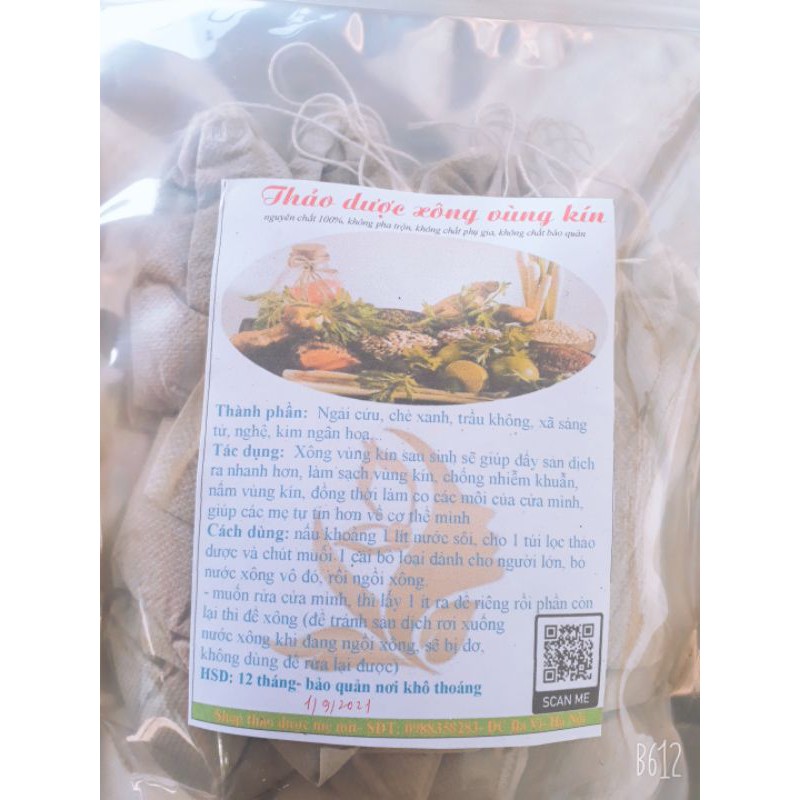 Thảo dược xông vùng kín