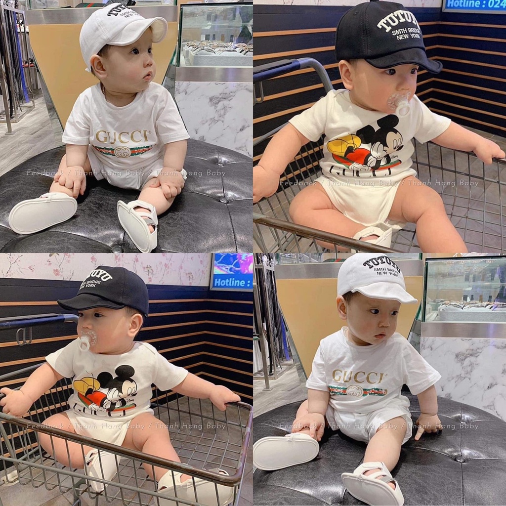 Body trẻ em, body cho bé trai bé gái thanh hằng baby 3 - 13 Kg