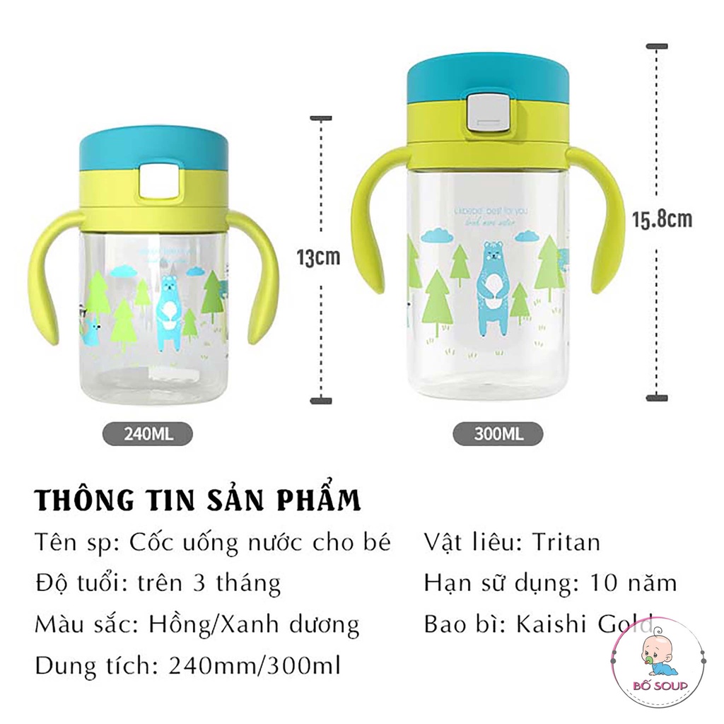 Bình tập uống nước cho bé Kbebe