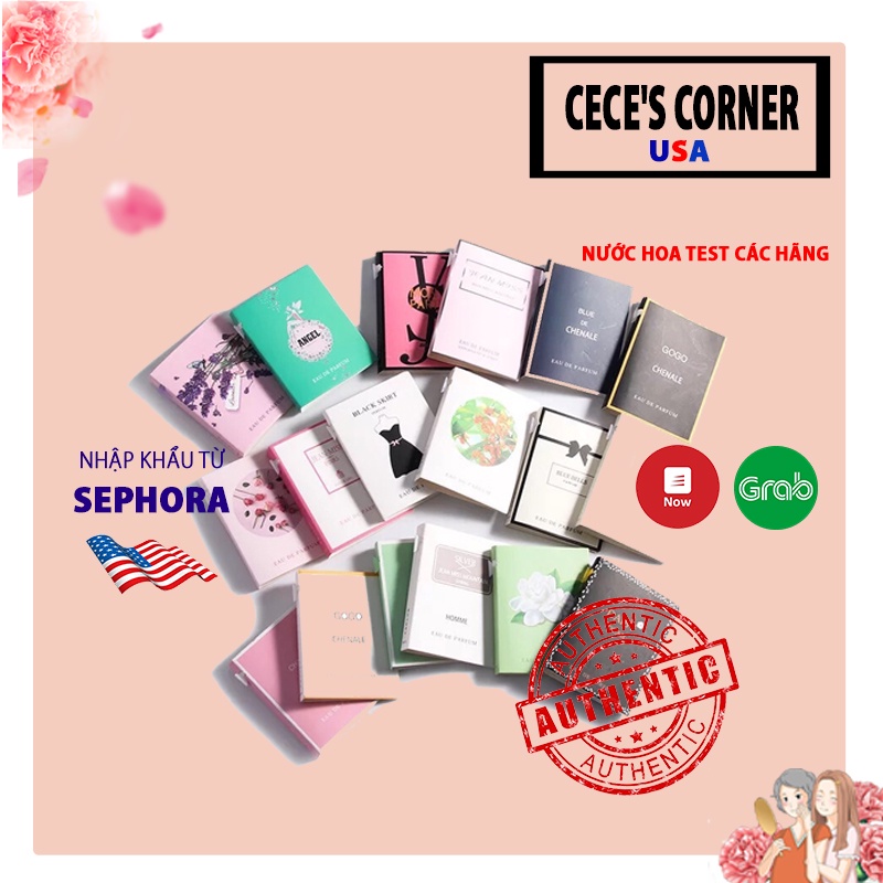 Mẫu Thử Nước Hoa Mini 2Ml ? Mùi Chọn Lọc - Hàng Chính Hãng? Tory Burch - Si Passione - Skylar - Dolce&Gabbana
