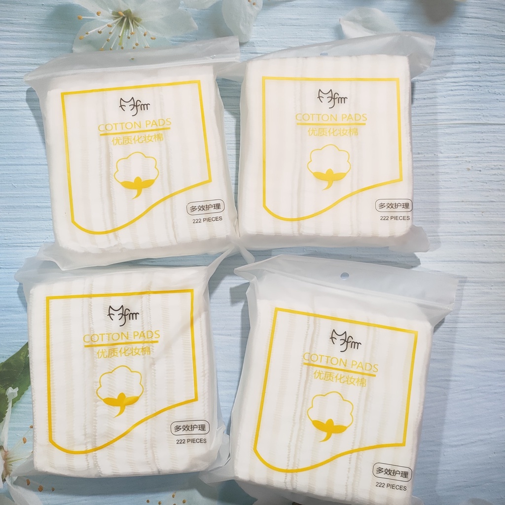 Bông tẩy trang 3 lớp FM Cotton Pads 222 miếng nội địa Trung