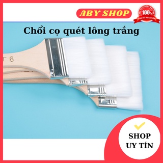 Chổi cọ quét lông trắng HÀNG CAO CẤP chổi quét mặt bánh, kẹo, khuôn nồi