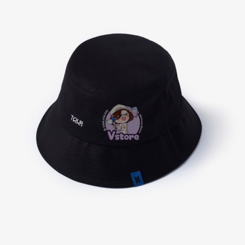 Mũ BTS - BUCKET HAT CONCERT TOUR (hàng off, có sẵn)