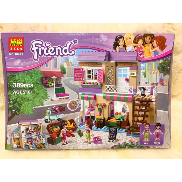 Friends_LEGO friends SIÊU THỊ mini 2 tầng (389 mảnh)