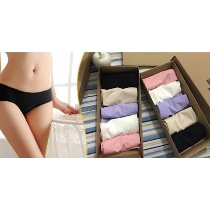 (hàng đẹp nhé ) Hộp 10 quần lót nữ lụa siêu mát có size