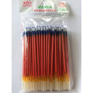 Ruột bút nước màu đỏ, đen 100 chiếc