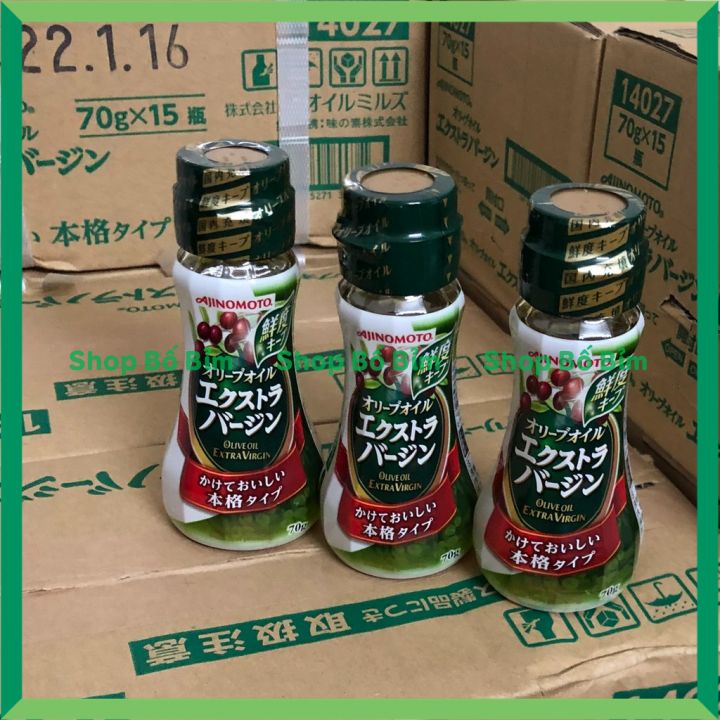 ⚡DATE 7/2023⚡Dầu Olive Extra AJINOMOTO – Nhật Bản Cho Bé