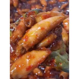 Mực sữa rim gia vị nhà làm