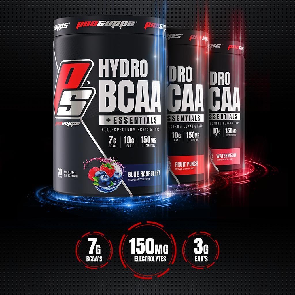 Hydro Bcaa 30 lần dùng, date xa, full 5 mùi vị