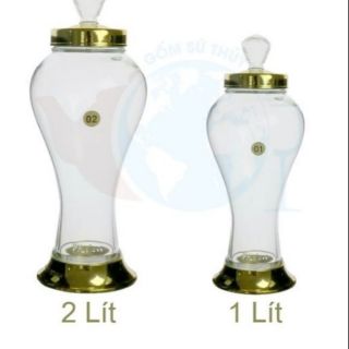 Bình , Hủ  thủy tinh (800ml , 1L ,1L5, 2L )