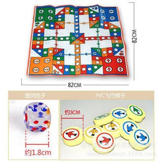 Thảm chơi cờ cá ngựa xúc xắc cho bé