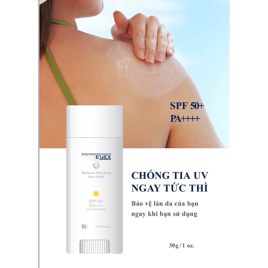 Sáp Chống Nắng Kích Trắng Da Glutanex Chính Hãng Giúp Mờ Nám, Kích Trắng Da Tức Thì