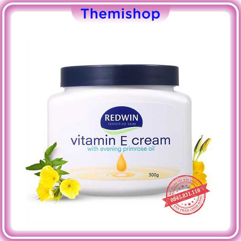 KEM DƯỠNG DA MỀM MỊN REDWIN VITAMIN E CREAM 300G ÚC- CS84 HÀNG CHÍNH HÃNG | BigBuy360 - bigbuy360.vn
