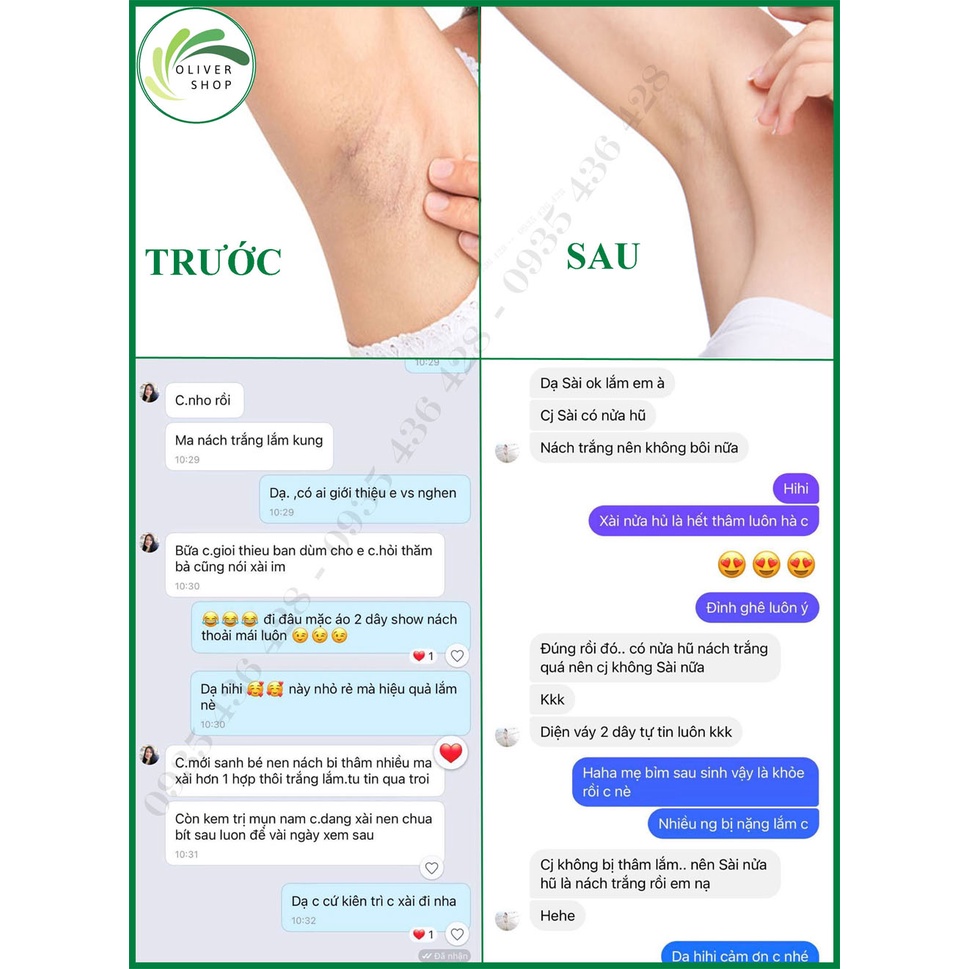 Khử Thâm Nách Hôi Nách ⚡FREE SHIP⚡ Kem Cô Bơ Chiết Xuất Từ Thiên Nhiên 100%, mẹ bầu, mẹ bỉm đều xài được