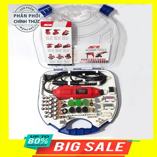 Bộ máy khoan mài cắt khắc acz 6032 mini tặng kèm bộ phụ kiện 100 món chính hãng (đánh bóng ,Cắt,khắc,gia công,chế tác)