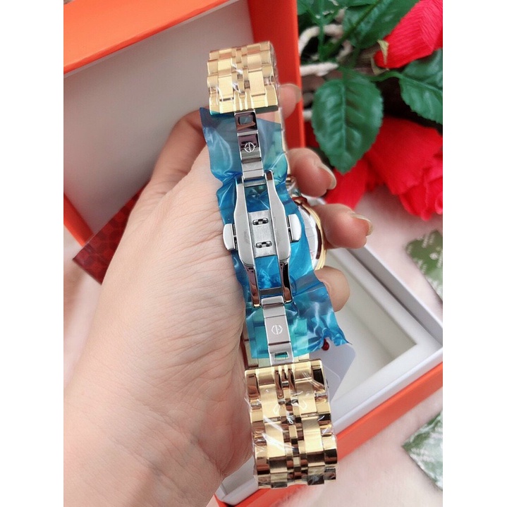 Đồng Hồ Nam SUNRISE 1146SA - Vàng Mặt Đen - Authentic