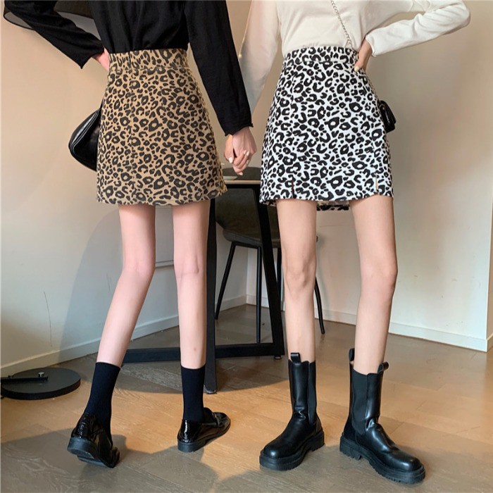 Chân Váy Lưng Cao Hoạ Tiết Da Báo Thiết Kế Xẻ Quyến Rũ | BigBuy360 - bigbuy360.vn