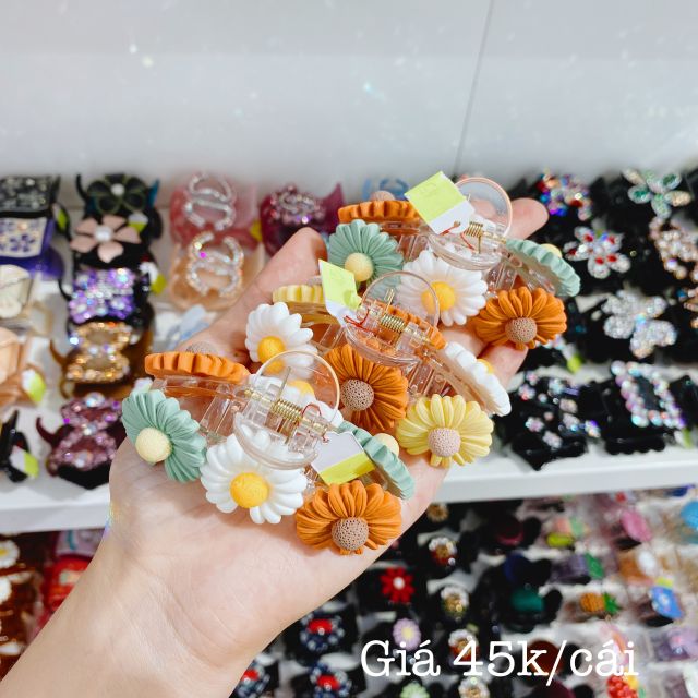 KẸP NHỰA NHÁM HOA XINH