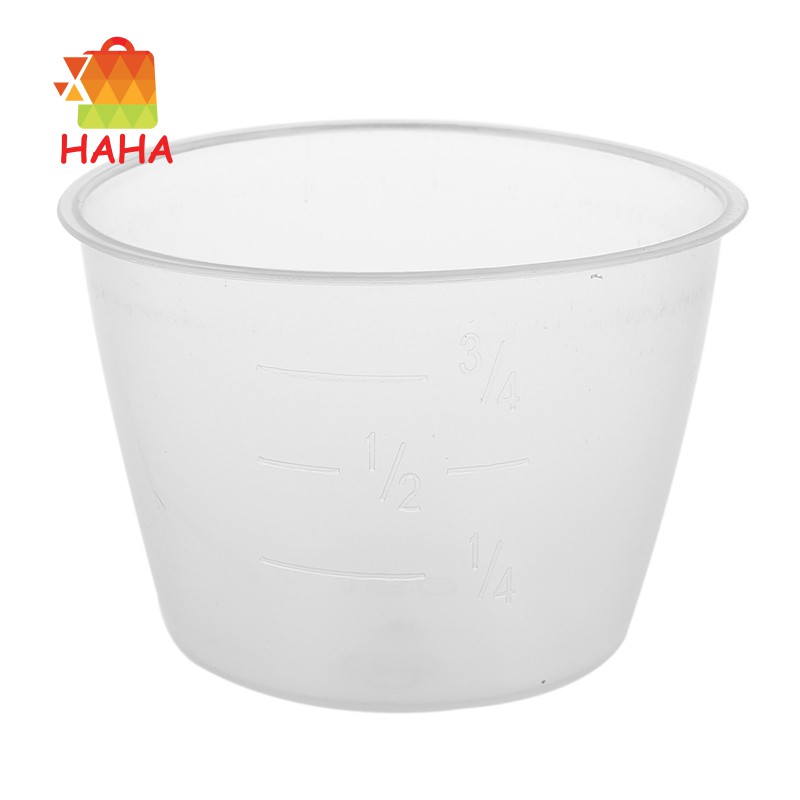 Set 2 Cốc Đong Gạo Bằng Nhựa Dung Tích 120ml Tiện Dụng