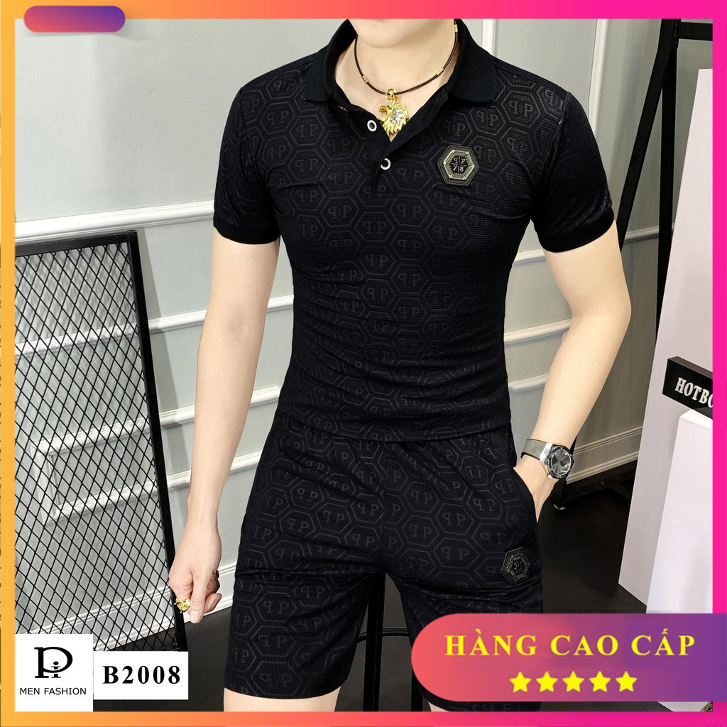 Bộ hè nam cực chất - Sét bộ áo quần hàng cao cấp x4 mẫu B20xx - HT.Store6666