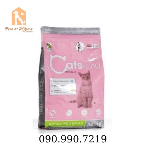 Thức ăn mèo con Catsrang 400gr