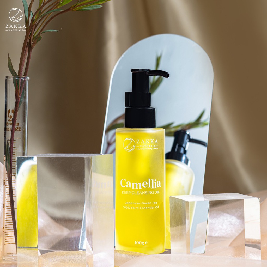 Dầu Tẩy Trang Zakka Naturals Làm Sạch Sâu, Dưỡng Ẩm, Chống Lão Hóa Camellia Deep Cleansing Oil 100g | BigBuy360 - bigbuy360.vn