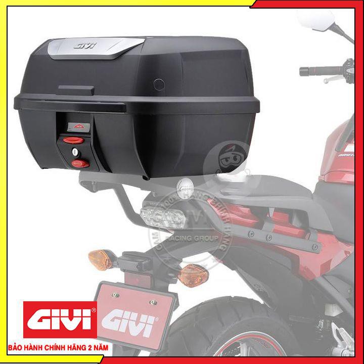 Thùng Sau Givi Chính Hãng E43NTL 43 Lít - BH 2 Năm Và Miễn Phí Lắp Đặt Tại Cửa Hàng