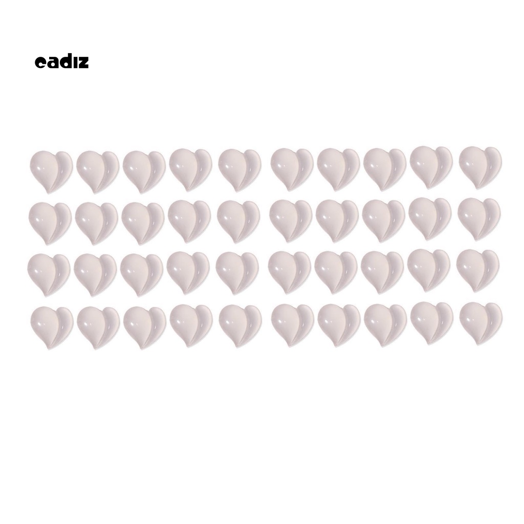 Bộ Phụ Kiện Trang Trí Móng Tay Hình Trái Tim Đính Đá Xinh Xắn