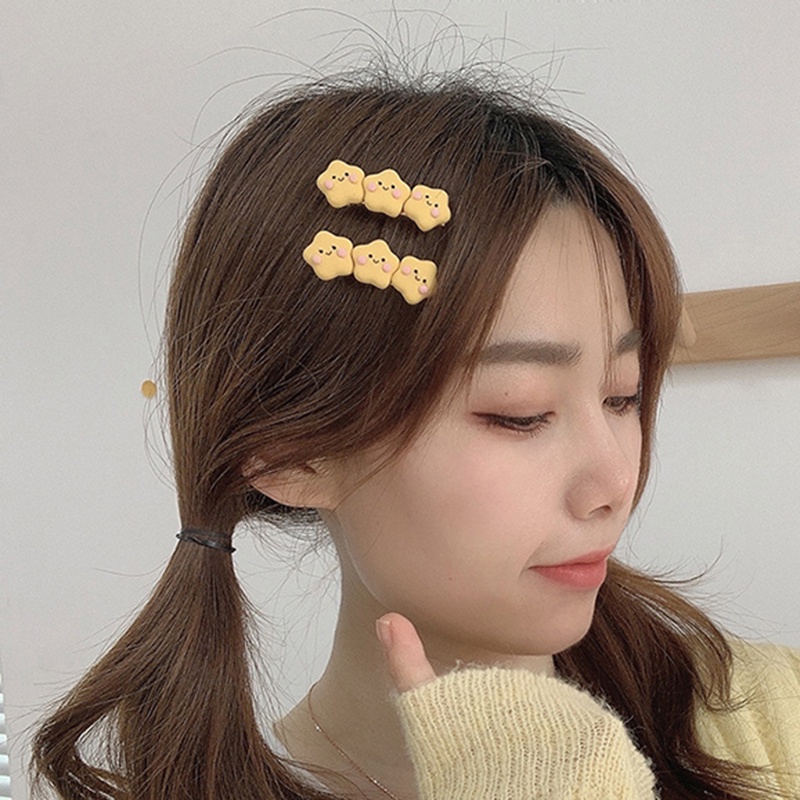 Kẹp Tóc Hình Tai Thỏ/Ngôi Sao Dễ Thương Cho Bé Gái