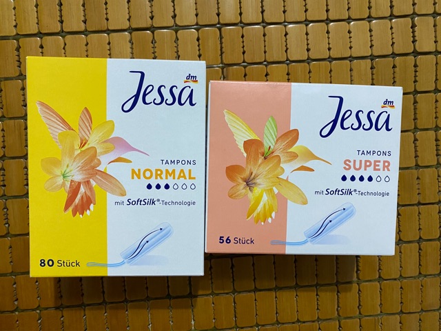 TAMPON BĂNG VỆ SINH DẠNG NÚT Jessa - xách tay Đức ( có tách lẻ)