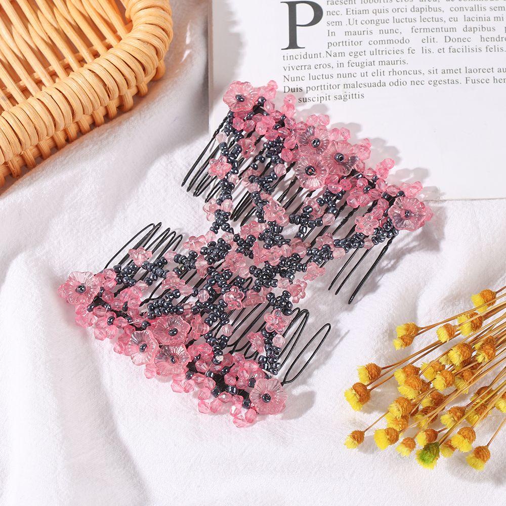 Lược Chải Tóc Ma Thuật Co Giãn Tạo Kiểu DIY