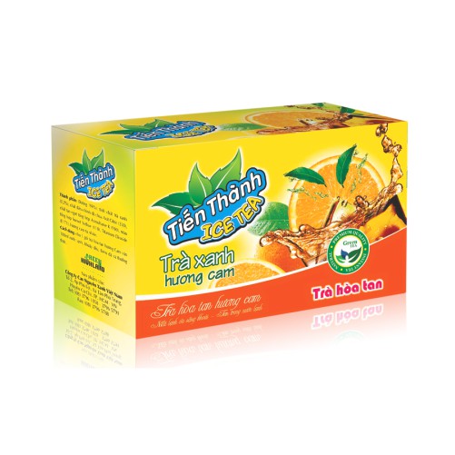 Trà Hòa Tan Tiến Thành 9 Vị 240g (24 gói x10g) Đào, Dâu, Cam, Bí Đao, Chanh, Me, Dứa Sữa, Khoai Môn, Ổi Hồng | BigBuy360 - bigbuy360.vn