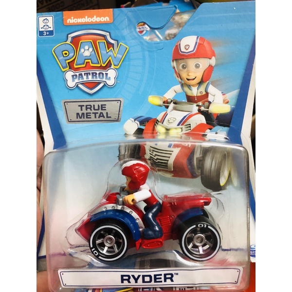 Đồ chơi Paw Patrol: đội trưởng Ryder bằng metal