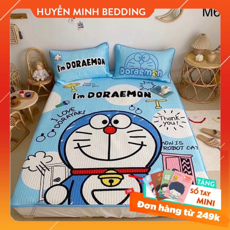 CHIẾU ĐIỀU HÒA CAO SU NON Doraemon Đô Rê Mon - CHIẾU ĐIỀU HÒA CAO SU NON 5D CAO CẤP