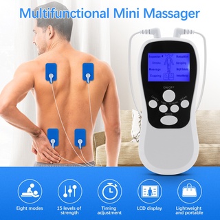 Máy Mát Xa Xung Điện Tử Mini 8 Chế Độ