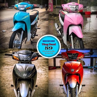 Tem Trùm cho Xe Wave 100cc, 110cc Hot Nhất 2021